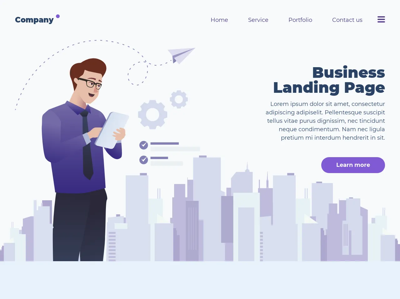 Business page
