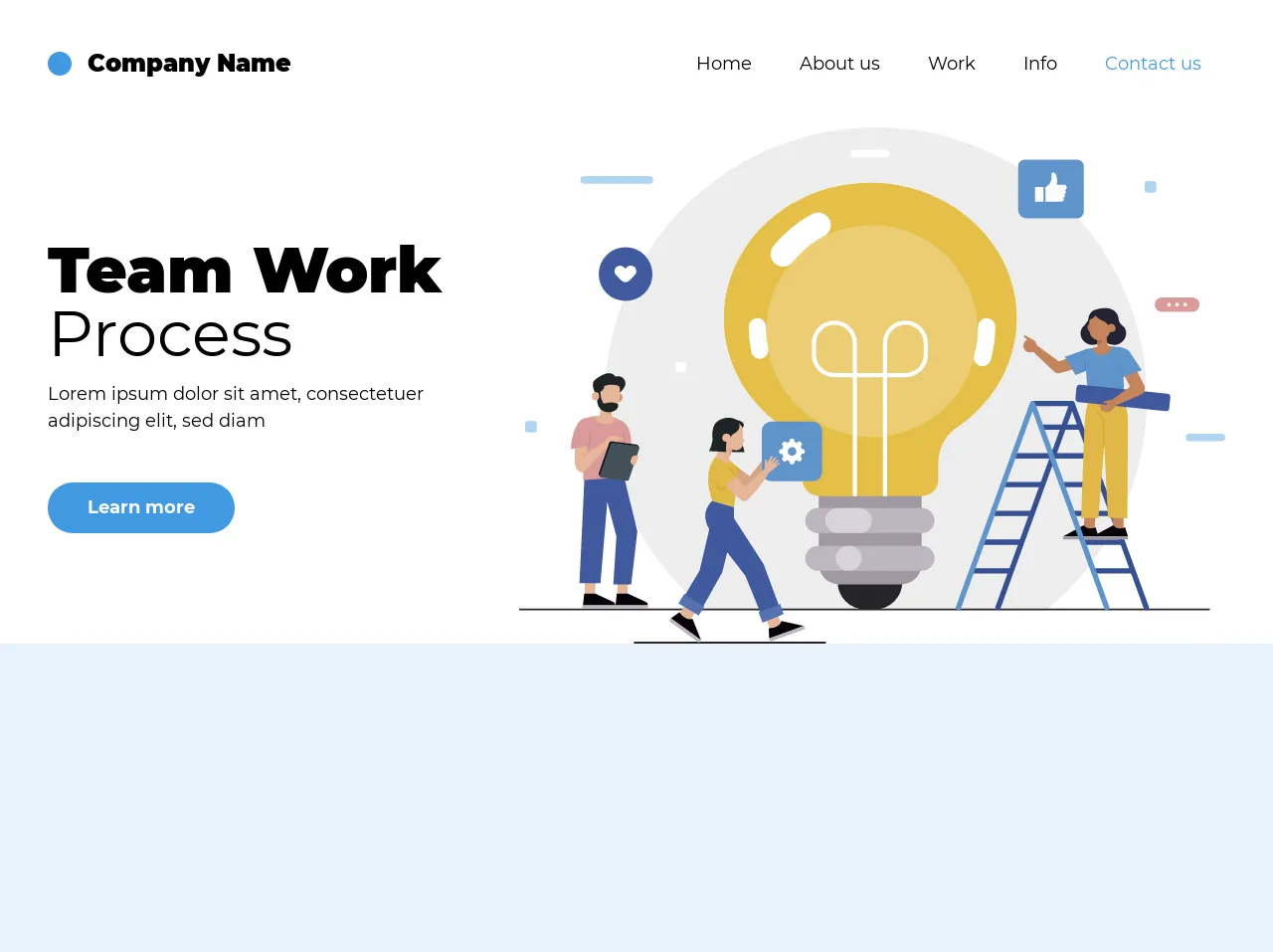 Teamwork page